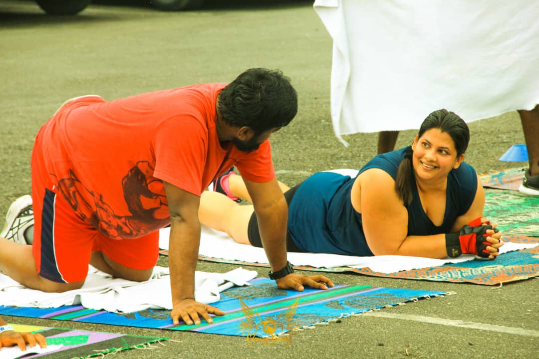 Client showing improved strength